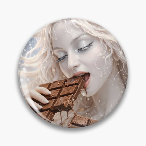 Item preview, Sensual Chocolate Goddess Fantasy Art designed and sold by KnitOfShadoF.