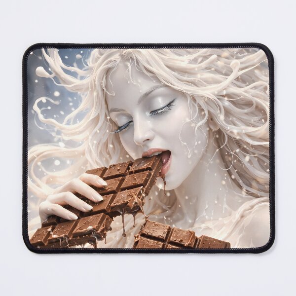 Item preview, Sensual Chocolate Goddess Fantasy Art designed and sold by KnitOfShadoF.