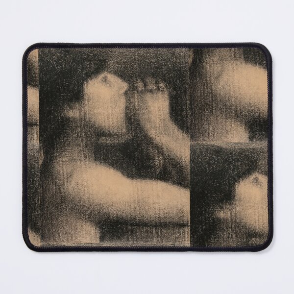Item preview, Lecho Echo Study for Une Baignade by Georges Seurat: Neo Impressionist Poster designed and sold by artofuniverse.