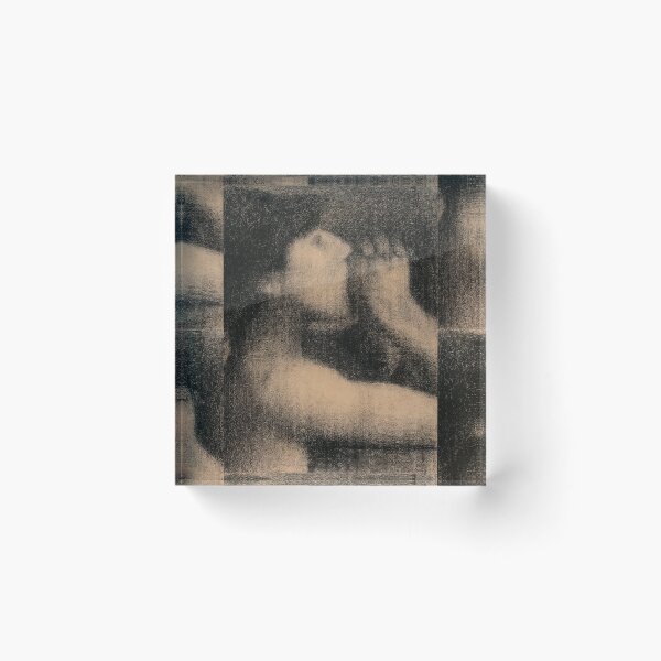 Item preview, Lecho Echo Study for Une Baignade by Georges Seurat: Neo Impressionist Poster designed and sold by artofuniverse.