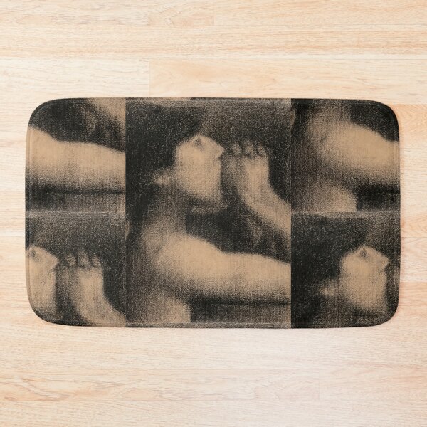 Item preview, Lecho Echo Study for Une Baignade by Georges Seurat: Neo Impressionist Poster designed and sold by artofuniverse.