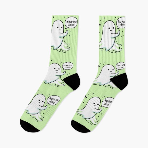 Item preview, Leave Me Alone Ghost - Funny Introvert Anti-Social Spirit designed and sold by Raw Tigers.