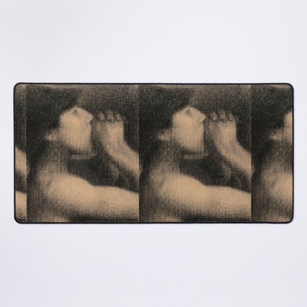 Item preview, Lecho Echo Study for Une Baignade by Georges Seurat: Neo Impressionist Poster designed and sold by artofuniverse.