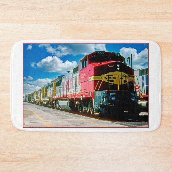 Item preview, Santa Fe Railroad Depot, Freight Train, Belen, New Mexico, 1997, Vintage Photograph designed and sold by AMacGPhilly.