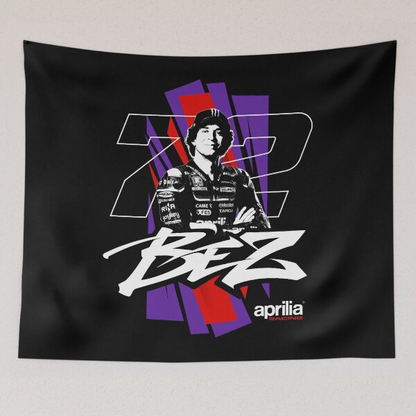 Item preview, Marco Bezzecchi 72 MotoGP Aprilia Racing Scorpio Italy (Italian Racer) designed and sold by Stotee.