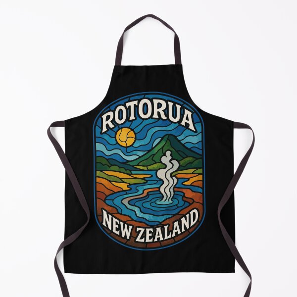 Item preview, Rotorua New Zealand Stained Glass designed and sold by TomFrontierArt.