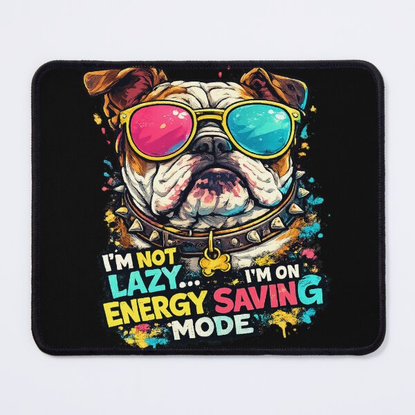 Item preview, Bulldog With Sunglasses designed and sold by UnicornDreamers.