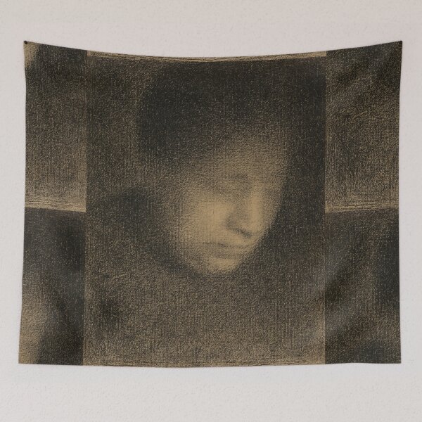 Item preview, Madame Seurat the Artists Mother by Georges Seurat: Neo Impressionist Portrait Poster designed and sold by artofuniverse.