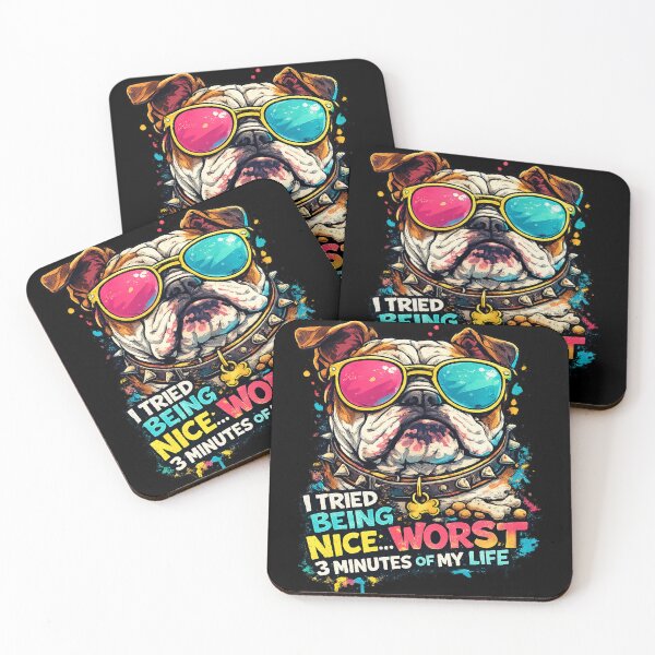 Item preview, Bulldog With Sunglasses  designed and sold by UnicornDreamers.