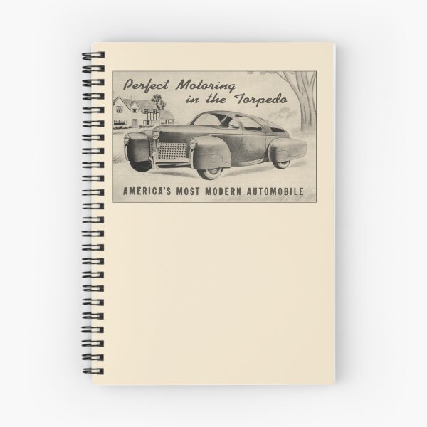 Item preview, Tucker Torpedo 1940s American Concept Car Design Vintage Ad designed and sold by Maljonic.