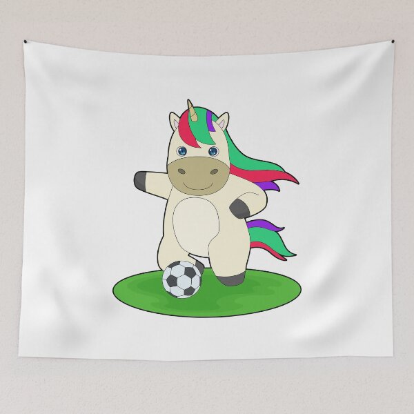 Item preview, Unicorn Soccer player Soccer Sports designed and sold by Snabdesign84.