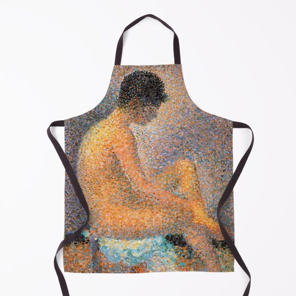 Item preview, Model in Profile by Georges Seurat: Neo Impressionist Nude Poster designed and sold by artofuniverse.