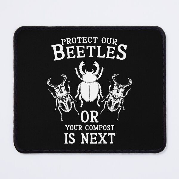 Item preview, Protect Beetles Or Your Compost Is Next - Vintage Scientific Beetle Illustration - Insect Lover designed and sold by Dmetalx Art Apparel.