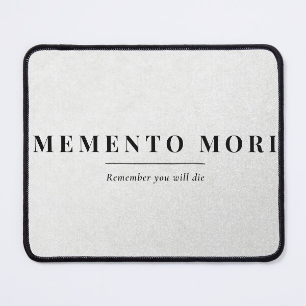 Item preview, Memento Mori Skull Poster – Stoic Philosophy Wall Art designed and sold by DigitalMediaHub.