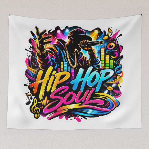 Item preview, Hip Hop Soul Graffiti Pulse designed and sold by lorand-designs.
