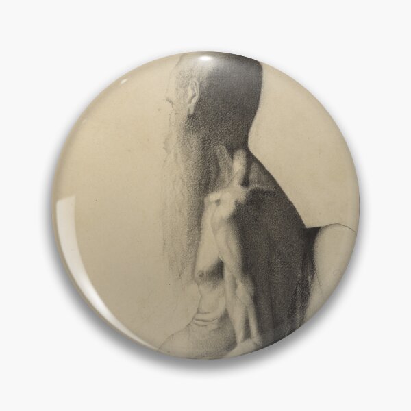 Item preview, Nude Study of an Old Man by Georges Seurat: Neo Impressionist Figure Poster designed and sold by artofuniverse.