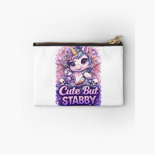 Item preview, Cute But Stabby PNG Unicorn Kawaii Pastel Goth Funny Design Digital Download designed and sold by InkedRebel.