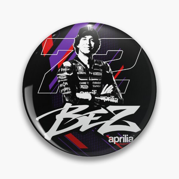 Item preview, Marco Bezzecchi 72 MotoGP Aprilia Racing Scorpio Italy (Italian Racer) designed and sold by Stotee.