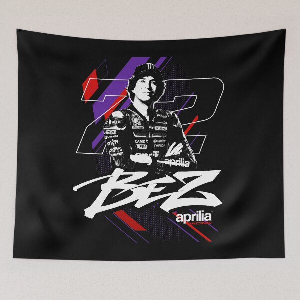 Item preview, Marco Bezzecchi 72 MotoGP Aprilia Racing Scorpio Italy (Italian Racer) designed and sold by Stotee.