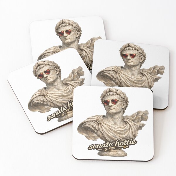 Item preview, Senate Hottie Classical Marble Bust designed and sold by jgvisualarts.