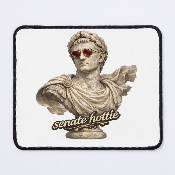 Item preview, Senate Hottie Classical Marble Bust designed and sold by jgvisualarts.