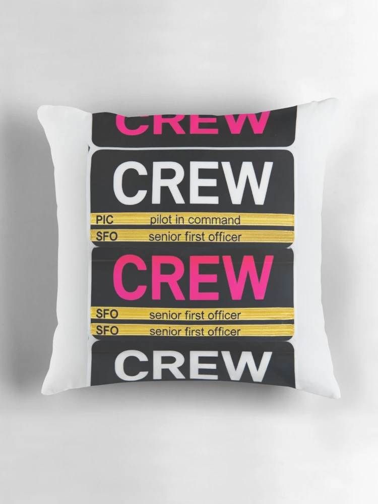 Thumbnail 3 of 4, Pillow, Crew Commander Ranks designed and sold by jsjsumter7.