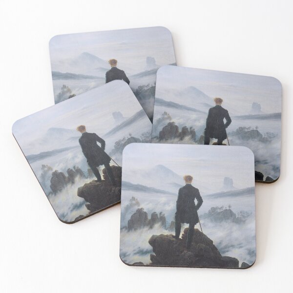 Item preview, Caspar David Friedrich - Wanderer above the sea of fog designed and sold by DONTSPACEAWAY.