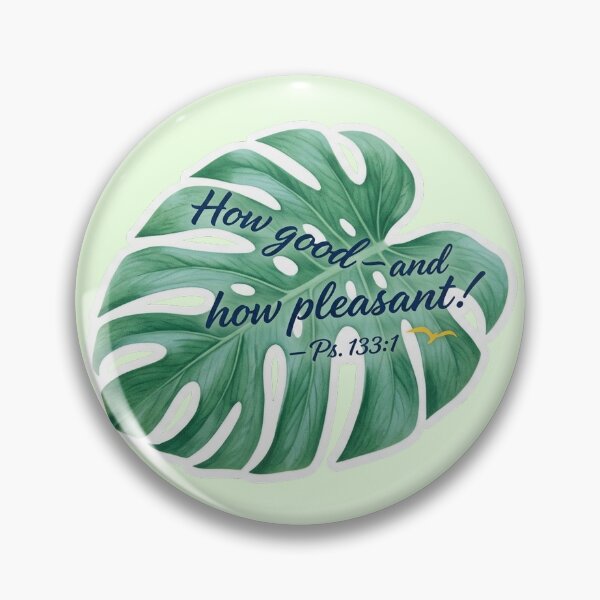 Item preview, Panama 2026 International Convention Monstera Leaf Psalm 133:1 "How Good and How Pleasant" Tropical Unity Art designed and sold by Alpha-capital.
