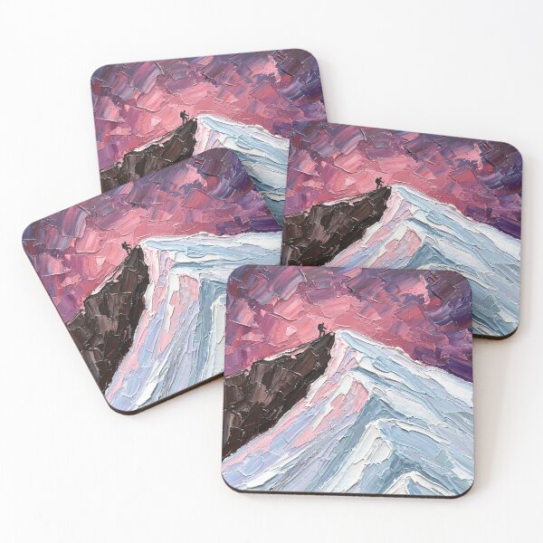 Item preview, Peak Summit Mountaineer Purple Sky designed and sold by Vista Atelier.