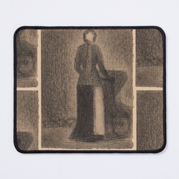 Item preview, Nurse With a Child S Carriage by Georges Seurat: Neo Impressionist Poster designed and sold by artofuniverse.