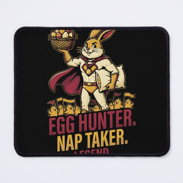 Item preview, Egg Hunter Nap Taker Bunny Shirt – Lazy Easter Humor designed and sold by RoseRoma.