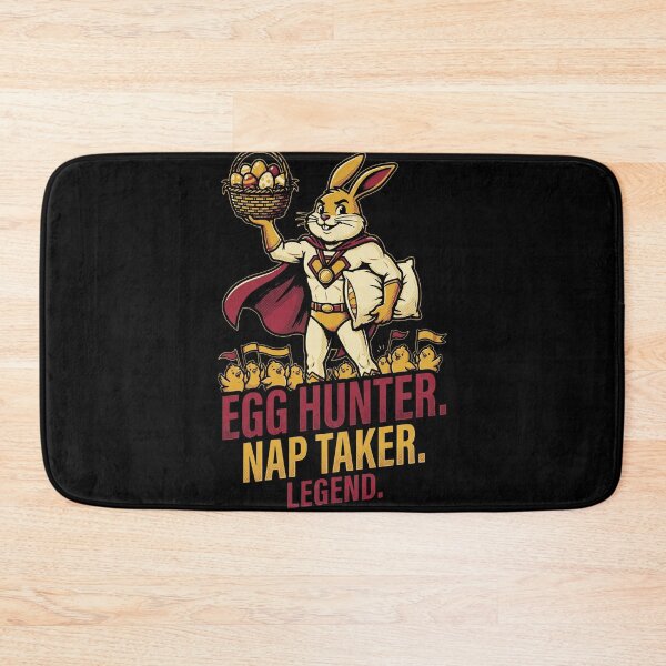 Item preview, Egg Hunter Nap Taker Bunny Shirt – Lazy Easter Humor designed and sold by RoseRoma.