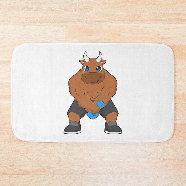 Item preview, Bull Bodybuilder Dumbbell Bodybuilding designed and sold by Snabdesign84.