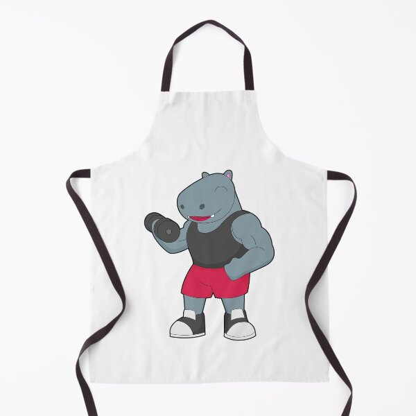 Item preview, Hippo Bodybuilder Dumbbell Bodybuilding designed and sold by Snabdesign84.