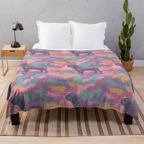 Item preview, Colorful Woodland Dog Camo Pattern - Best Gifts For Mom designed and sold by RoyalStarsPatts.