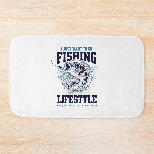 Item preview, i just want to go fishing lifestyle fishing diving designed and sold by stylboutique.