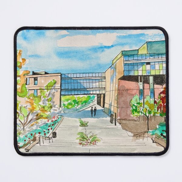 Item preview, Springtime view of Bryan Hall designed and sold by updoggallery.