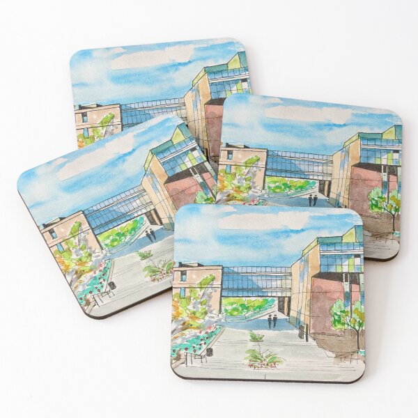 Item preview, Springtime view of Bryan Hall designed and sold by updoggallery.