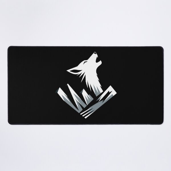 Item preview, Howling Mountain – Negative Space Wolf – Minimalist Wildlife designed and sold by Phetuvov.