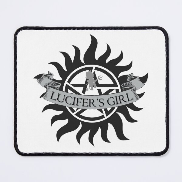 Item preview, Lucifers Girl Supernatural Devil Anti Possession Design designed and sold by Say It With Ink.
