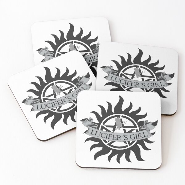 Item preview, Lucifers Girl Supernatural Devil Anti Possession Design designed and sold by Say It With Ink.