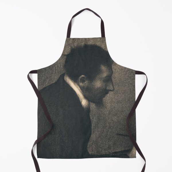 Item preview, Portrait of Edmond Francois Aman Jean by Georges Seurat: Neo Impressionist Portrait designed and sold by artofuniverse.