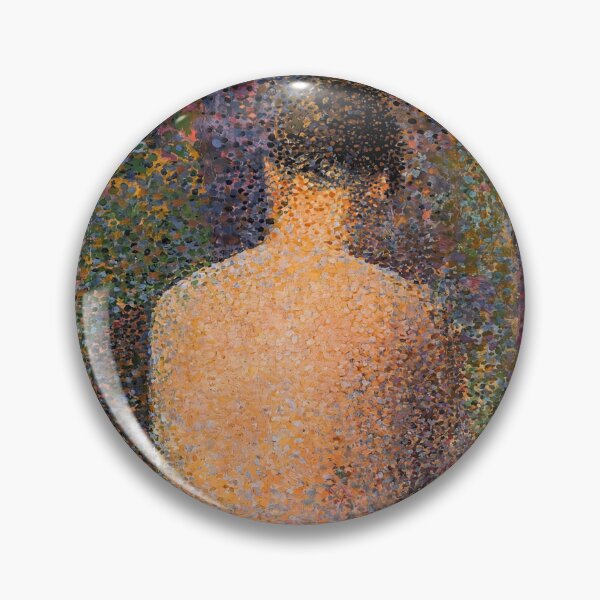 Item preview, Seated Nude 2 by Georges Seurat: Neo Impressionist Pointillist Figurative Poster designed and sold by artofuniverse.