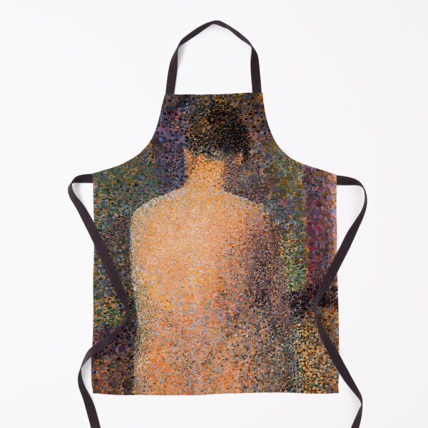 Item preview, Seated Nude 2 by Georges Seurat: Neo Impressionist Pointillist Figurative Poster designed and sold by artofuniverse.