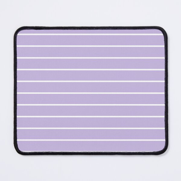 Item preview, Lavender And White horizontal Pinstripes Pattern designed and sold by pattern-archive.