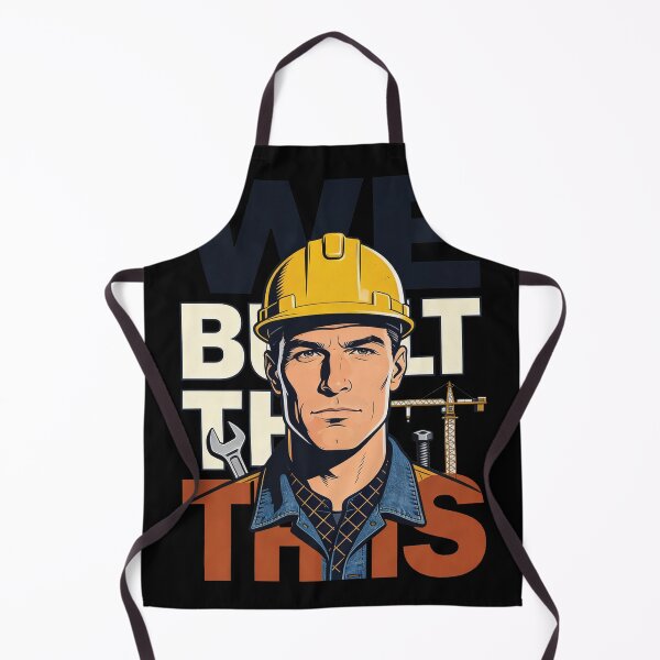 Item preview, We Built This Construction Shirt – Builder Worker Job Design designed and sold by RoseRoma.