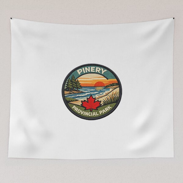 Item preview, Pinery Provincial Park Vintage Patch designed and sold by CompassLake.