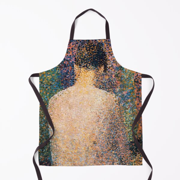 Item preview, Seated Nude 3 by Georges Seurat: Neo Impressionist Pointillist Fine Art Print designed and sold by artofuniverse.