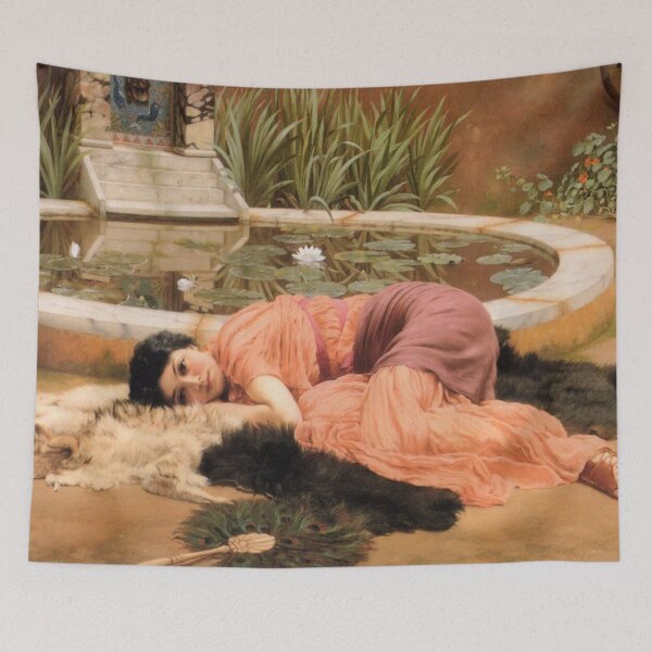 Item preview, Dolce Far Niente by John William Godward designed and sold by DONTSPACEAWAY.