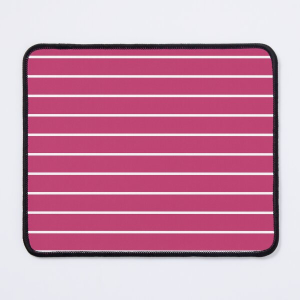 Item preview, Magenta And White horizontal Pinstripes Pattern designed and sold by pattern-archive.